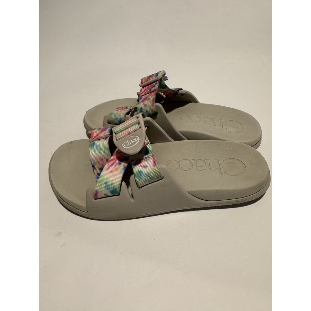 Chaco Chillos Slide Sandals W6 Strappy Sporty Adjustable Strap